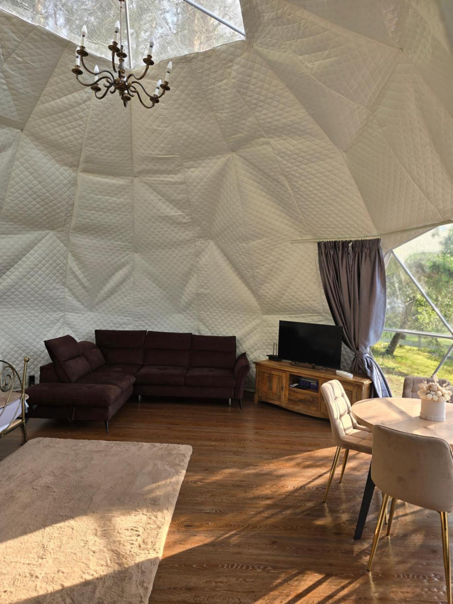 Hotel Glamping Pod Orlem Cedynia Exterior foto
