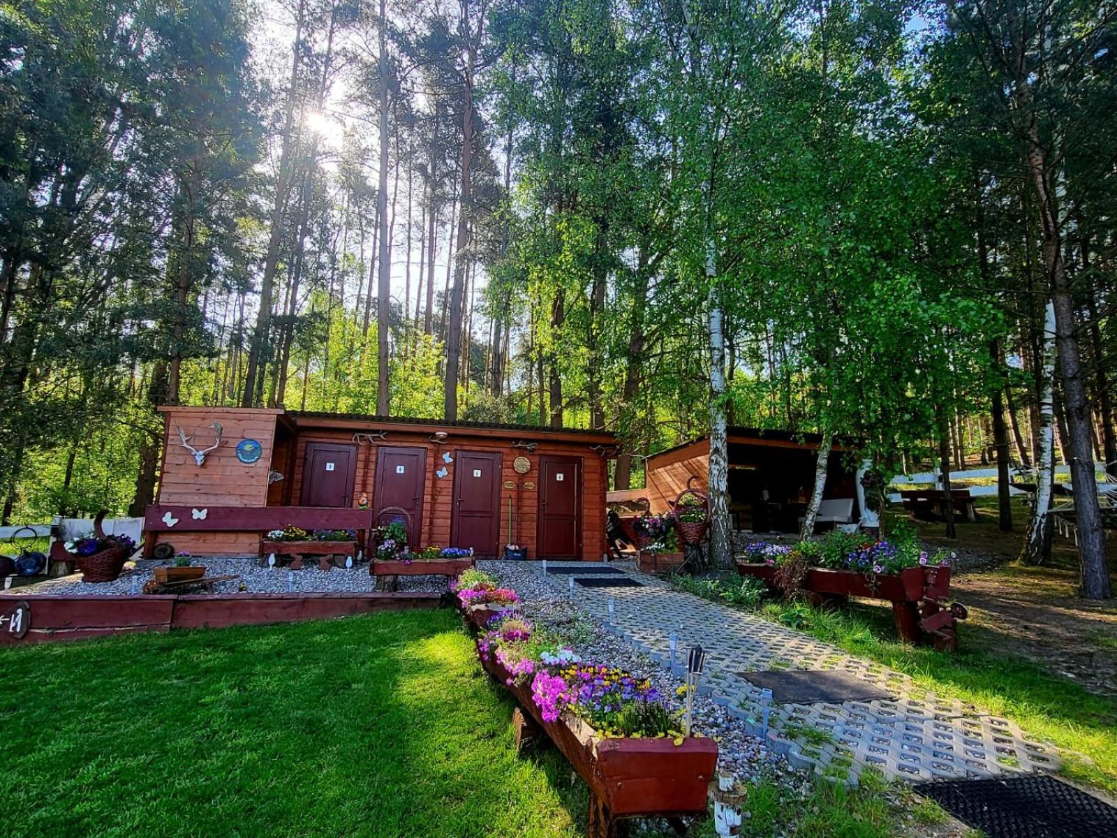Hotel Glamping Pod Orlem Cedynia Exterior foto