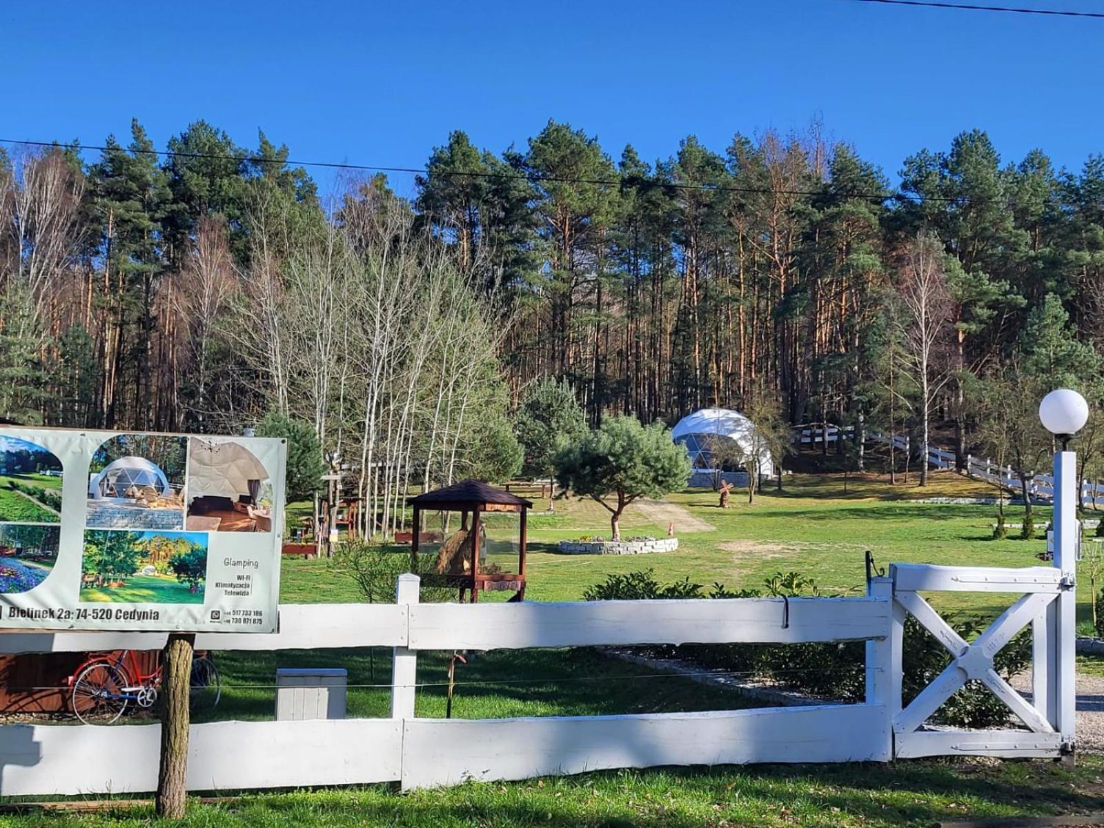 Hotel Glamping Pod Orlem Cedynia Exterior foto